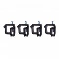 Truck Camper Mounting Clamps Set Of 4 Compatible With Chevy Ford Dodge And Toyota Trucks Tundra Dakota Ram Sierra Silverado