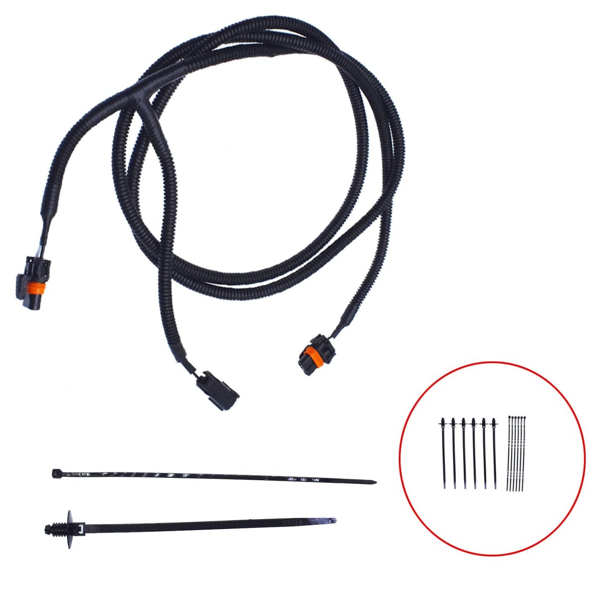 Fog Light Wiring Harness Kit 56045501ac For 2002 To 2008 Ram 1500 2500 3500 Front Driver And Passenger Side Replacement Cable