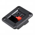 Uxcella 25pcs 2 Way Jack Socket Spring Push Release Connector Speaker Terminal Strip Block