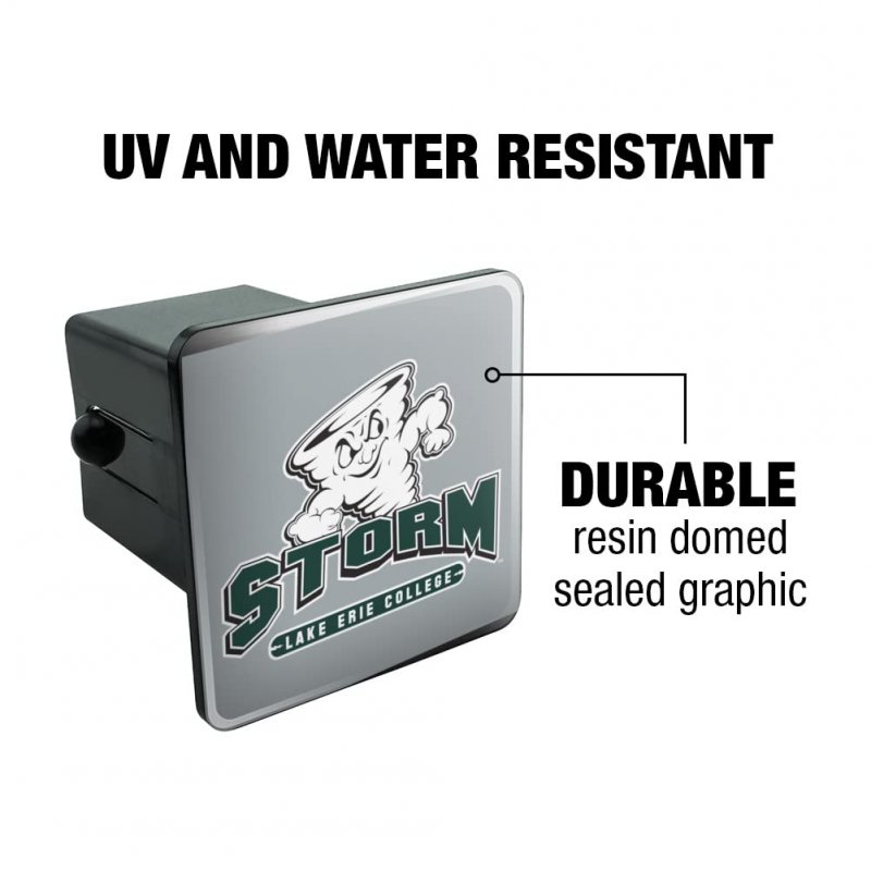 Lake Erie College Primary Logo Tow Trailer Hitch Cover Plug Insert 2