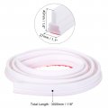 Uxcell 118 Inch Collapsible Shower Barrier Stopper Water Splash Guard Blocker Retention System For Bathroom Kitchen Wet And Dry