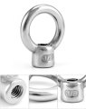 Lifting Eye Nut 4 Pack 1 2 Unc Marine Grade Stainless Steel 316