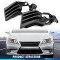 Fog Light Brackets Left Right Side For Lexus Es300h Es350 Base 2013 2014 2015 Black 5212533111 Lx2603103 5212633111 Lx2602103