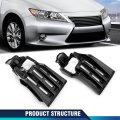 Fog Light Brackets Left Right Side For Lexus Es300h Es350 Base 2013 2014 2015 Black 5212533111 Lx2603103 5212633111 Lx2602103