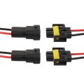 Tomall H11 H8 Socket For Lights Bulb Replacement Male Female Wiring Harness Connector 