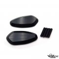 Httmt- Usmt222-013-bk-nologo- Mirror Block Off Base Plates 5mm Compatible With 1999-2007 R6 Yzf-r6 Yzfr6 Carbon