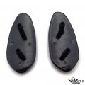 Httmt- Usmt222-013-bk-nologo- Mirror Block Off Base Plates 5mm Compatible With 1999-2007 R6 Yzf-r6 Yzfr6 Carbon