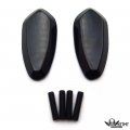Httmt- Usmt222-013-bk-nologo- Mirror Block Off Base Plates 5mm Compatible With 1999-2007 R6 Yzf-r6 Yzfr6 Carbon