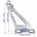 Hongk- Motorcycle Exhaust Hanger Brackets Compatible With Suzuki Gsxr 600 750 1000 Yzf R1 Chromed B01c0ssemu