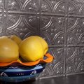Fasa De Traditional Style Pattern 1 Decorative Vinyl 18in X 24in Backsplash Panel In Galvanized Steel 5 Pack 