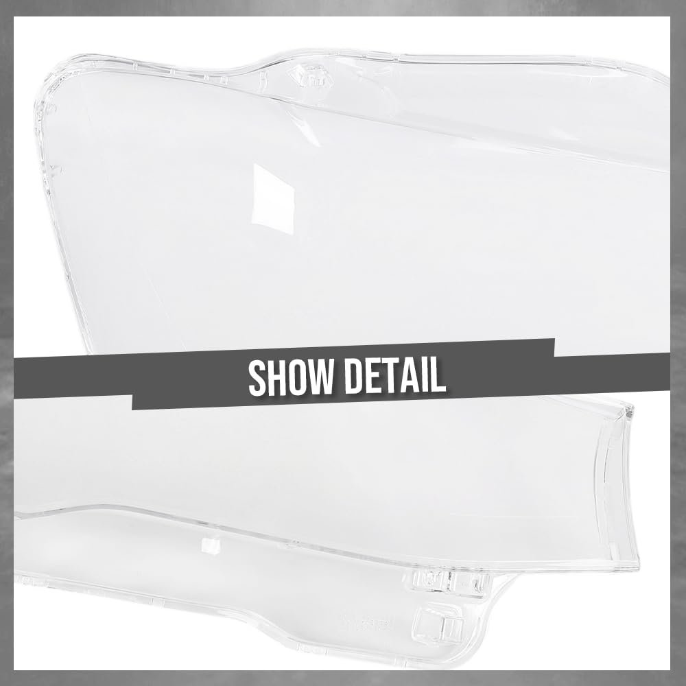 Headlight Lens Cover For Bmw X3 F25 2014-2017 Right Side Front Headlamp Clear