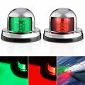 Nilight Marine Boat Navigation Light 2pcs 8led Red Green Led Port Starboard Signalss 12v Waterproof Bow Light For Skeeter Yacht 