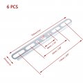 Light Fixture Mounting Bracket 6 Inch Ceiling Plate Pendant Crossbar With Screws