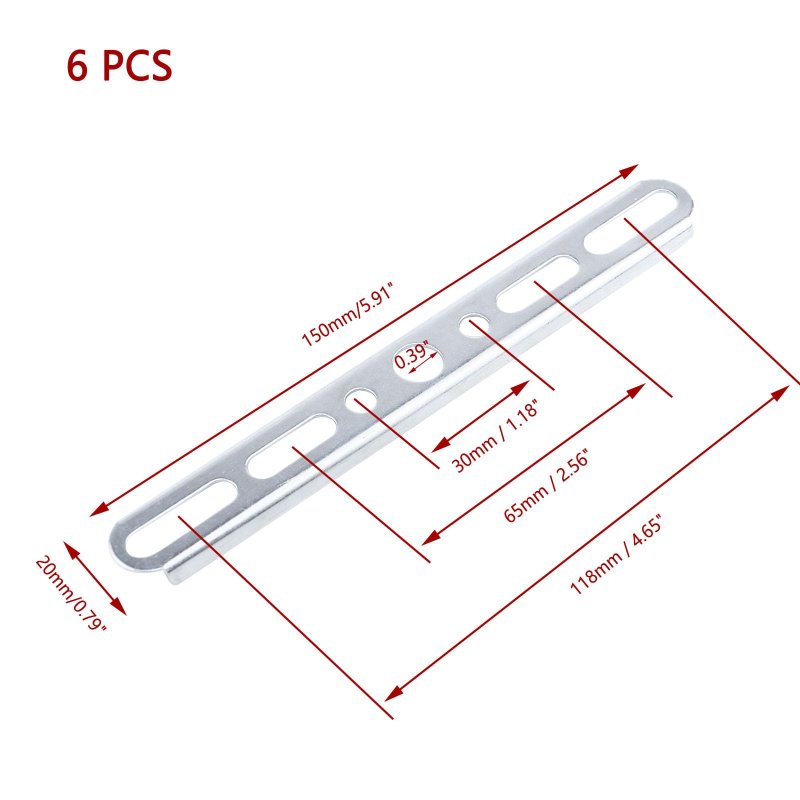 Light Fixture Mounting Bracket 6 Inch Ceiling Plate Pendant Crossbar With Screws