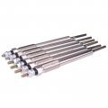 Fridayparts 6pcs New Glow Plug Me131911 Compatible For Mitsubishi 6m60 Engine Replacement
