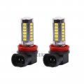 2pcs Led Light Fog Lamp Bulbs For Nissan Almera Qashqai X-trail Primera Teana Altima Maxima Sentra 2001-2015 Front