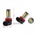 2pcs Led Light Fog Lamp Bulbs For Nissan Almera Qashqai X-trail Primera Teana Altima Maxima Sentra 2001-2015 Front