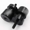 Xkh- Carbin Fiber Swingarm Spools R1 Engraved Logo 6mm Compatible With R1 Yzf-r1 1998-2015 Fzs1000 Fz1 2004-2008 Vmax All Years