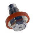 Oil Drain Plug For Eagle Vision 1994 1995 1996 1997 Steel Silver Replacement 2 Bolt Grade Conventional Method