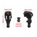 X Autohaux 4pcs Windshield Washer Nozzles For Ford F150 E150 E250 E350 2004-2013 Replaces 3w7z17603aa