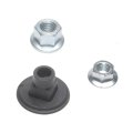Alternator Terminal Hardware Set For Cadillac Brougham 1990 1991 Metal And Plastic Silver Black Color Straight Bend Angle