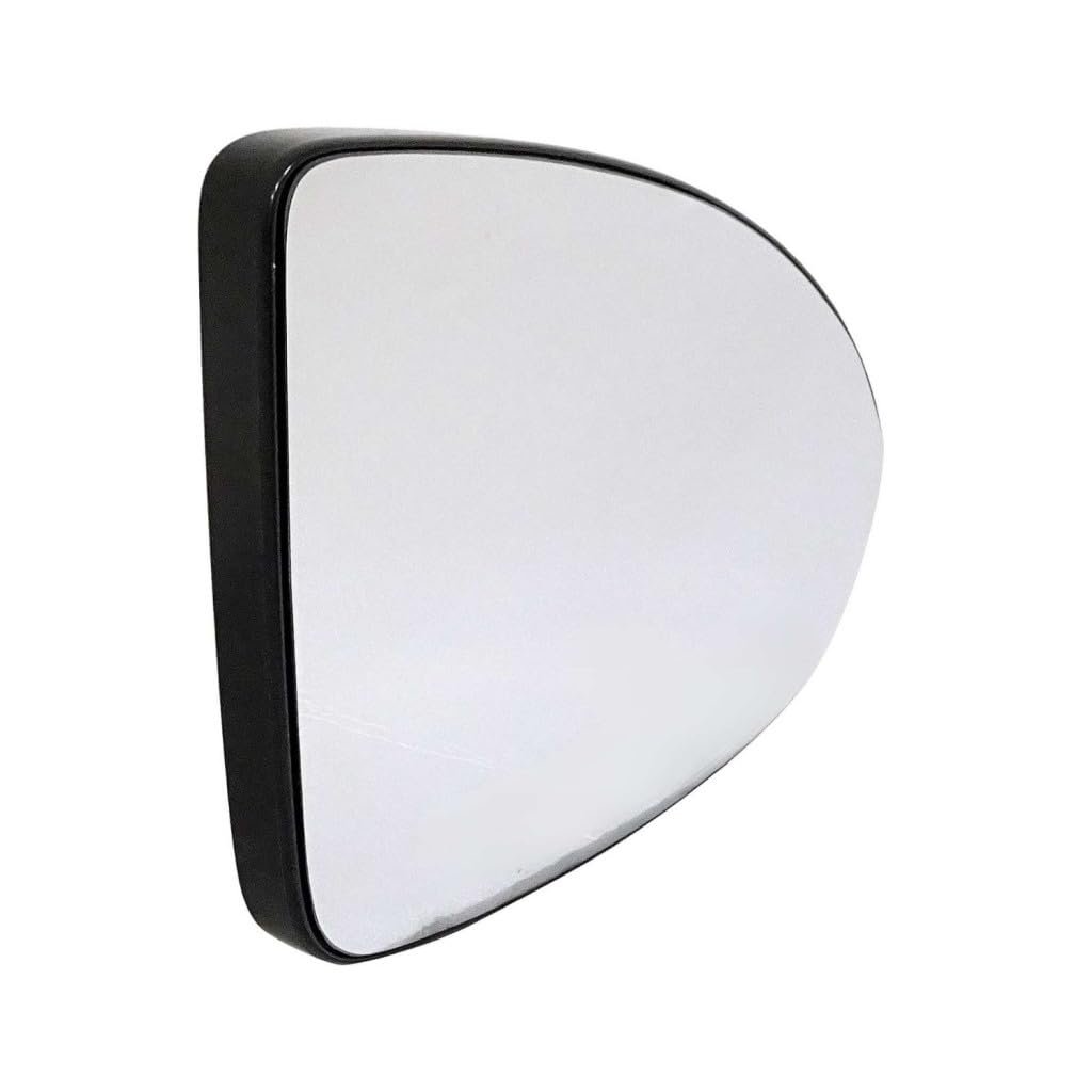 Door Mirror Glass For Chevy Cruze Limited 2016 Heated Rectangular Convex With Backing Plate Clip On Attachment Clear Finish