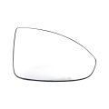 Door Mirror Glass For Chevy Cruze Limited 2016 Heated Rectangular Convex With Backing Plate Clip On Attachment Clear Finish