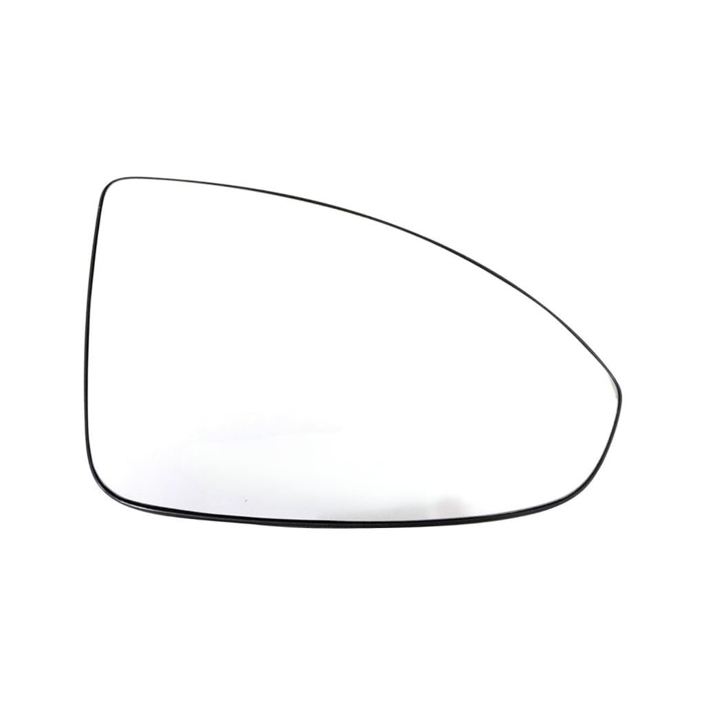 Door Mirror Glass For Chevy Cruze Limited 2016 Heated Rectangular Convex With Backing Plate Clip On Attachment Clear Finish