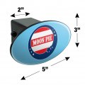 American Moonpie Oval Tow Trailer Hitch Cover Plug Insert
