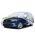 Waterproof All Weather Car Cover For 2001 2026 Acura Mdx Heavy Duty 6 Layer Silver With Cotton Liner Zipper Door And Windproof 