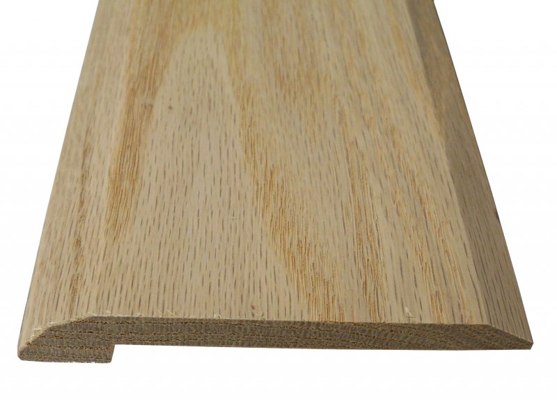 Style 4- Solid Red Oak Interior Threshold- 4 Inches Width 72 Long