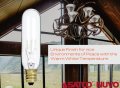 Satco S3912 15t6 Cl E12 145v 15 Watt T6 Incandescent Clear 2000 Average Rated Hours 90 Lumens Candelabra Base 145 Volt For