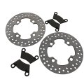 2011-2013 Polaris Razor Rzr Xp 900 Rear Brake Rotor Discs And Pads