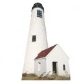 H20212 Great Point Lighthouse Cardboard Cutout Standup 