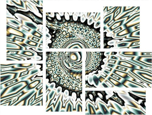 5-methyl-ester 7 Piece Fabric Peel And Stick Wall Skin Art 50x38 Inches