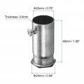 Uxcell Emt Coupling 20mm 13 16 Inch Set Screw Conduit Fittings 48mm Length Electrical Pipe Connector 0 7mm Wall Thick 25pack