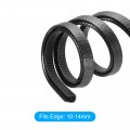 Uxcell Edge Trim Black U Shape Protector Rubber With Steel Clips Fits 25 64 -35 3 28ft 1meter Length Door Guards