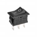 Uxcell Spst Mini Boat Rocker Switch Black Toggle For Marine 3pins On On Ac 250v 6a 125v 10a 1pcs