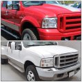 Auto Dynasty Fo2503217 Oe Style Chrome Passenger Right Side Headlight Lamp Compatible With Ford F250 F350 F450 F550 Super Duty
