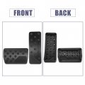 X Autohaux 1 Set Brake Pedal Pad Gas Accelerator Cover For Jeep Grand Cherokee Dodge Durango 2011-2021 Black