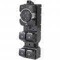 Driver Side Power Master Window Switchfits For Ford Fusion 2013-2019 Black Replaces Original Oe Part Numbers Dg9z14529aa