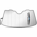 Ipick Image For Chrysler Logo Universal Fit Enforced Stand-up Auto Windshield Sun Shade At Standard Size 54 X 27 5