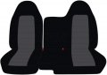 Totally Covers For 2004-2012 Chevy Colorado Gmc Canyon Two-tone Truck Seat Front 60 40 Split Bench No Armrest Black And 