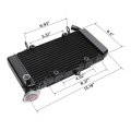 Tcmt Black Aluminium Radiator Cooler Cooling Fit For Honda Cb500f Cb 500f 2019-2021 20 19
