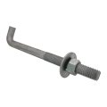 3 4 X 8-inch Galvanized Threaded Anchor Bolts With Hardware For Wood Concrete 10 Pack 