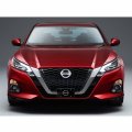Ipick Image Compatible With Nissan New 3d Logo On Pattern Black Aluminum License Plate