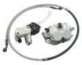 M Mati Front Brake Caliper Master Cylinder Hose Assembly For Honda Motorcycle Cr125 Cr250 Crf250 Crf450 45150-men-006