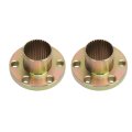 32t Rear Axle Brake Disc Sprocket Mount For Atv Go Kart Quad Bike 32mm Diameter 6 Bolt Rustproof 