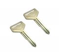 Pair Of Uncut Key Blanks For Celica Camry Carina Hiace Echo Supra Rush Aftermarket Spare Parts No Chip Quantity 2 