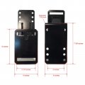The Rop Shop Spare Tire Wheel Mount Kit With Hardware Bolt On For Enclosed Utility Trailers